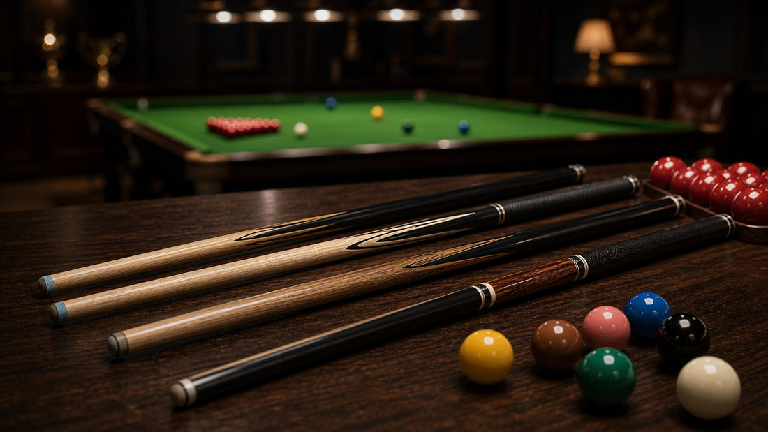 Best Snooker Cues for Beginners featured image for The Break Room