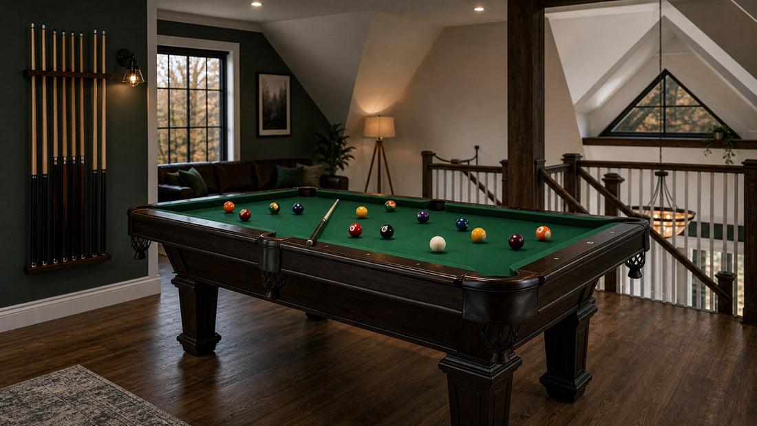 Can You Put a Pool Table Upstairs? featured image for The Break Room