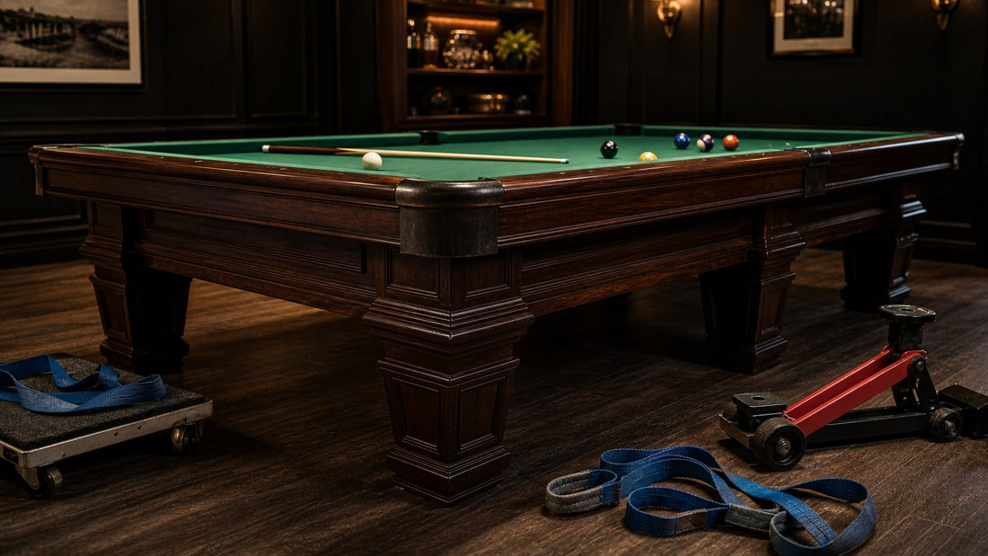 How Heavy Is a Pool Table? featured image for The Break Room