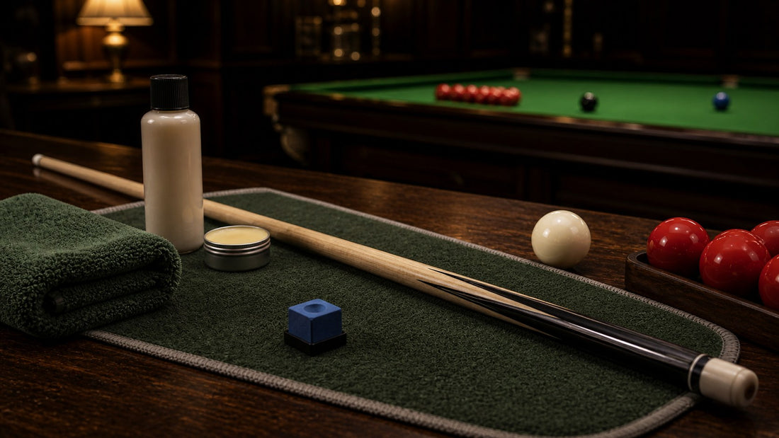 How to Care for a Snooker Cue featured image for The Break Room