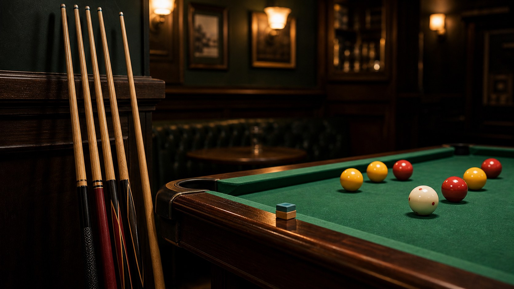 How to Choose a Pool Cue for Pub Pool featured image for The Break Room