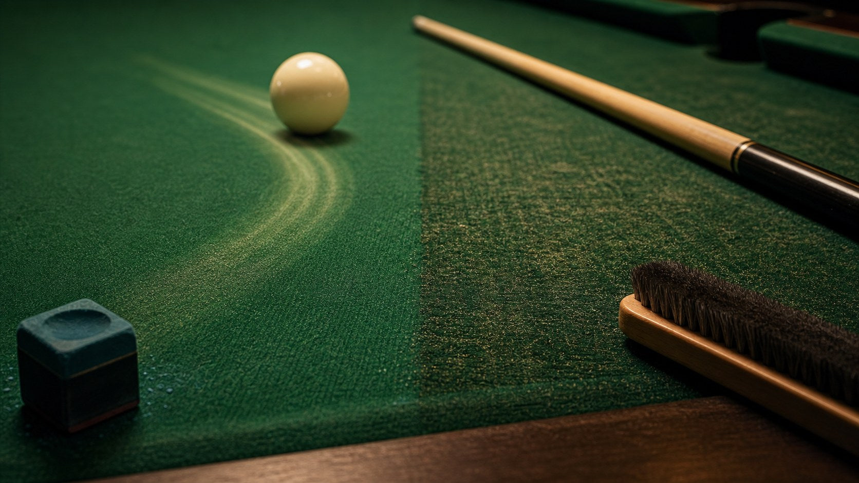 Pool Table Cloth Explained: Speed, Wear and Care featured image for The Break Room