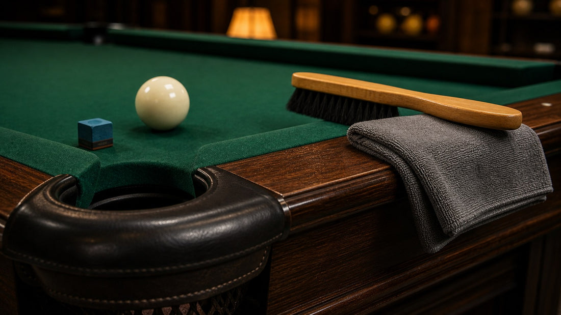 Pool Table Maintenance: Cloth, Cushions and Pockets featured image for The Break Room