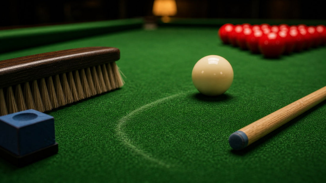 Snooker Table Cloth Explained: Nap, Speed and Care featured image for The Break Room