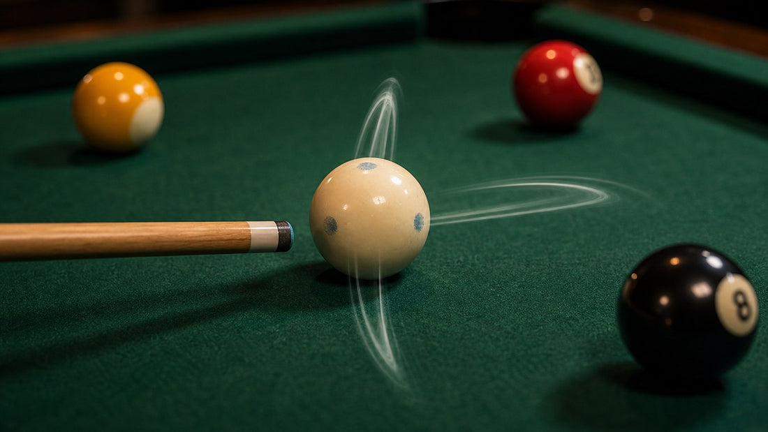 What Is Spin in Pool? Top, Back and Side Explained featured image for The Break Room
