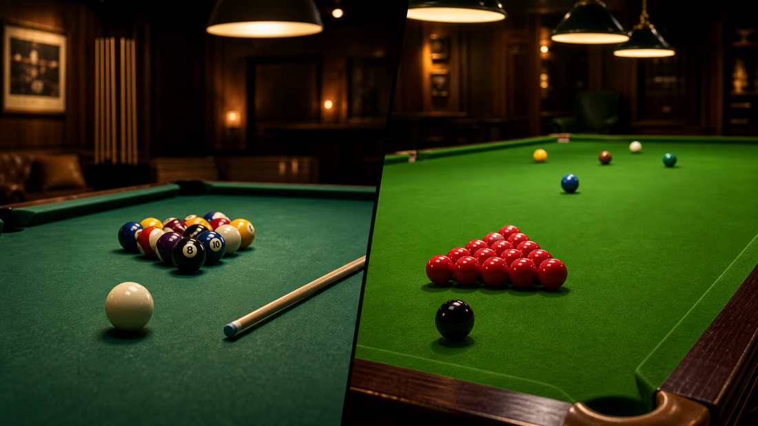 What Is the Difference Between Pool and Snooker? featured image for The Break Room