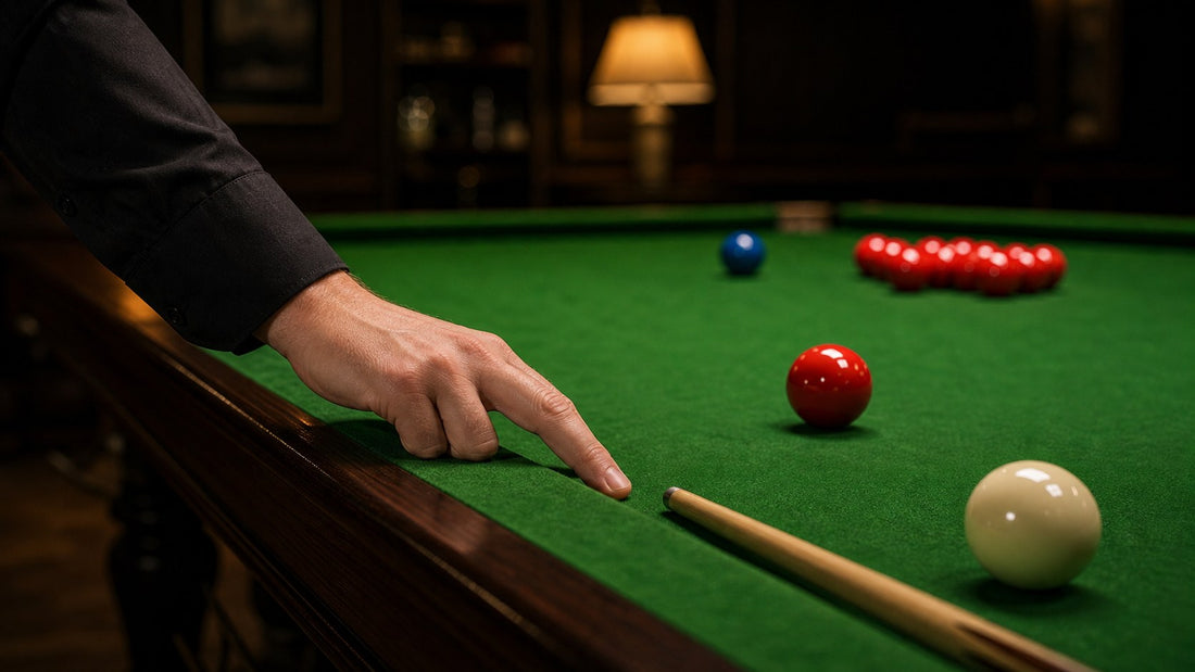 Why Do Snooker Players Tap the Table? featured image for The Break Room
