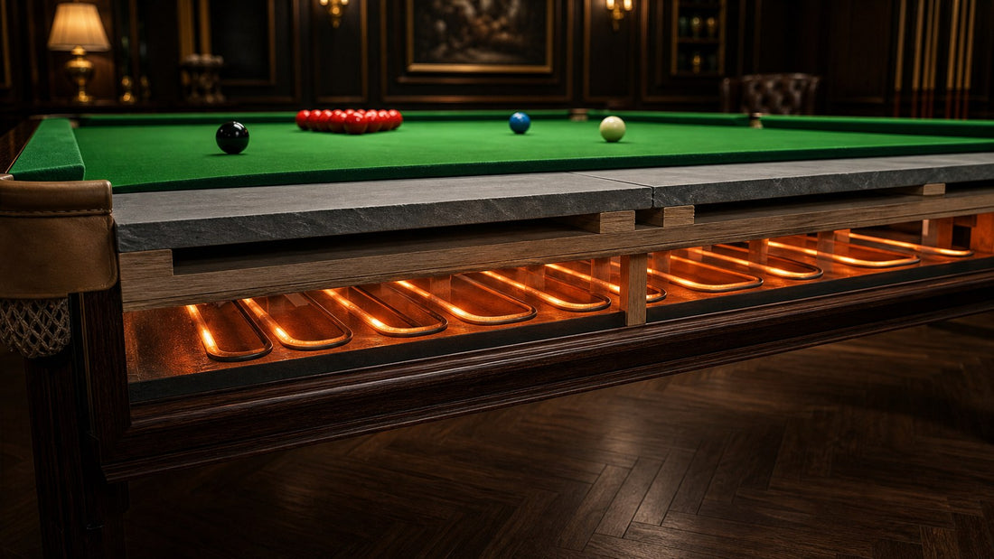 Why Do Snooker Tables Have Heated Beds? featured image for The Break Room