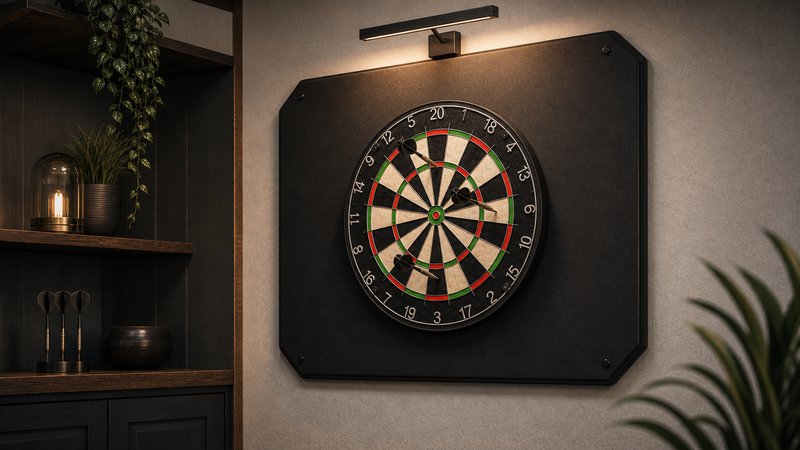 Best thing behind a dartboard featured image with protective surround