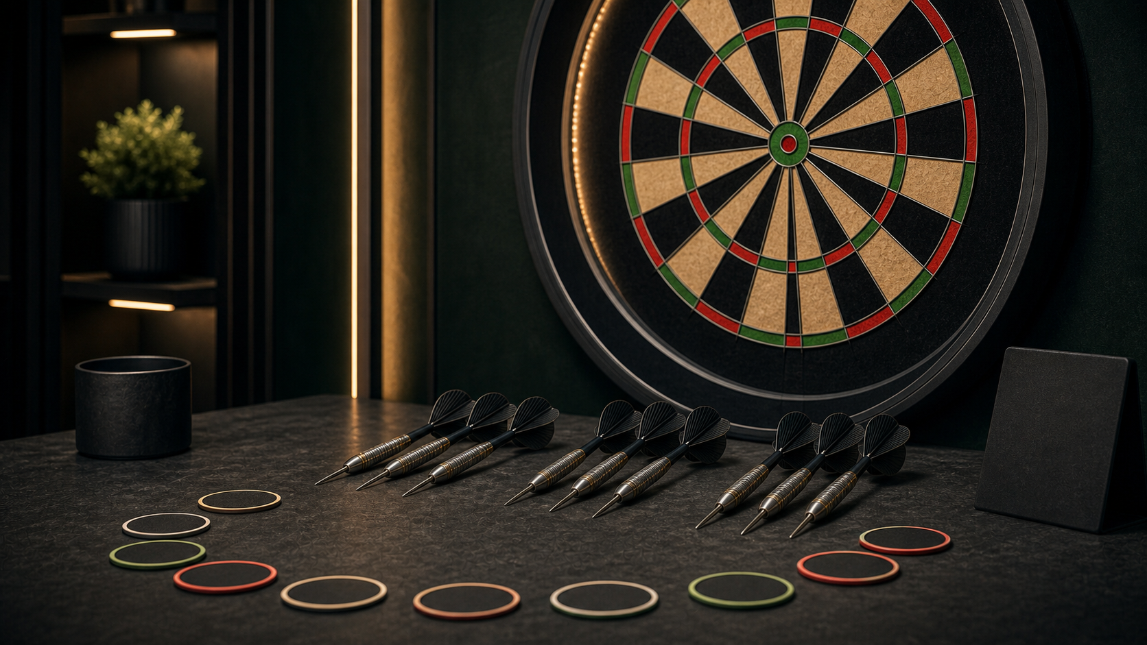 Hit every number three times darts game featured image with repeated dart sets