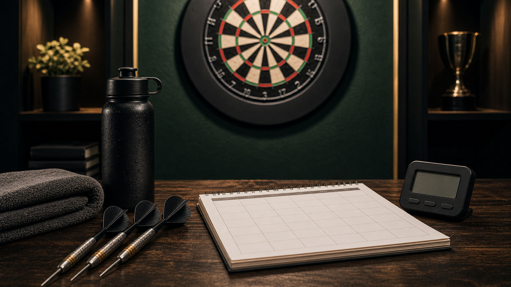 How often should I practise darts featured image with practice routine setup