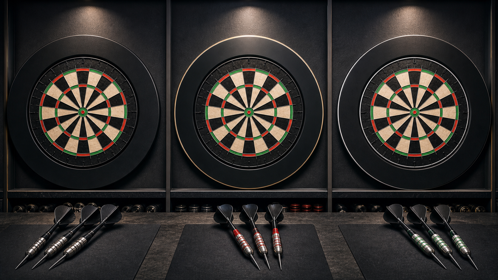Best dartboard brand featured image with unbranded board comparison