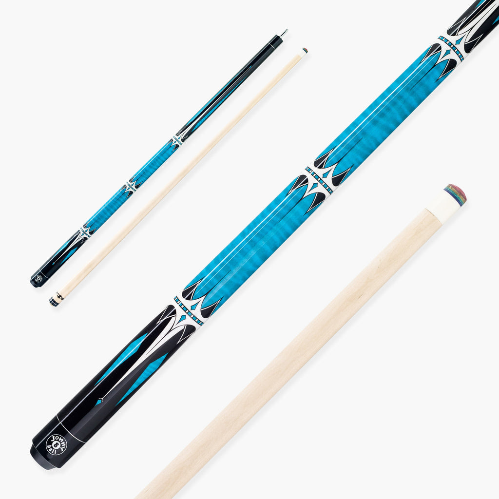 Jonny 8 Ball Harpoon 58-inch American pool cue Cue + Case