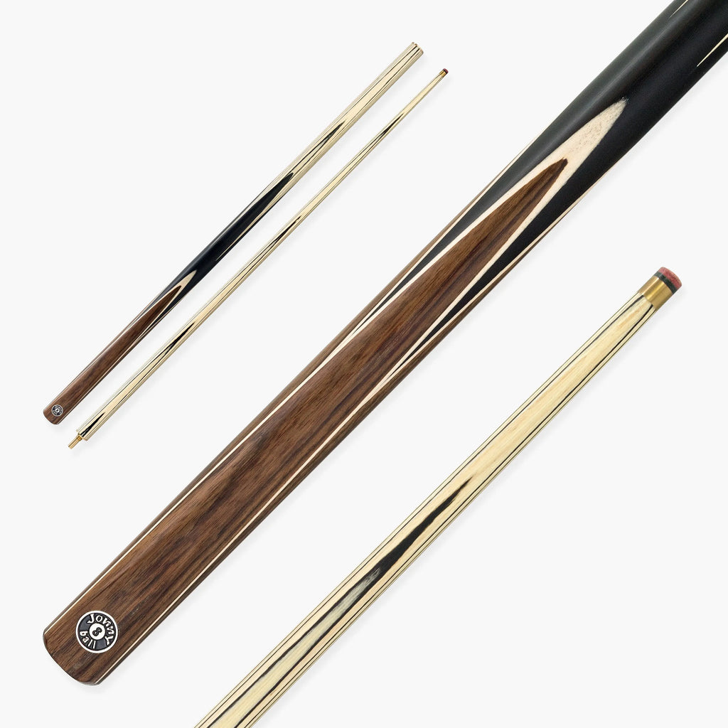 Jonny 8 Ball Walnut 57-inch two-piece pool cue Cue + Case