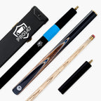 PRO147 Pearl Series Blue Zebra 3/4 cue and case set Cue + Case