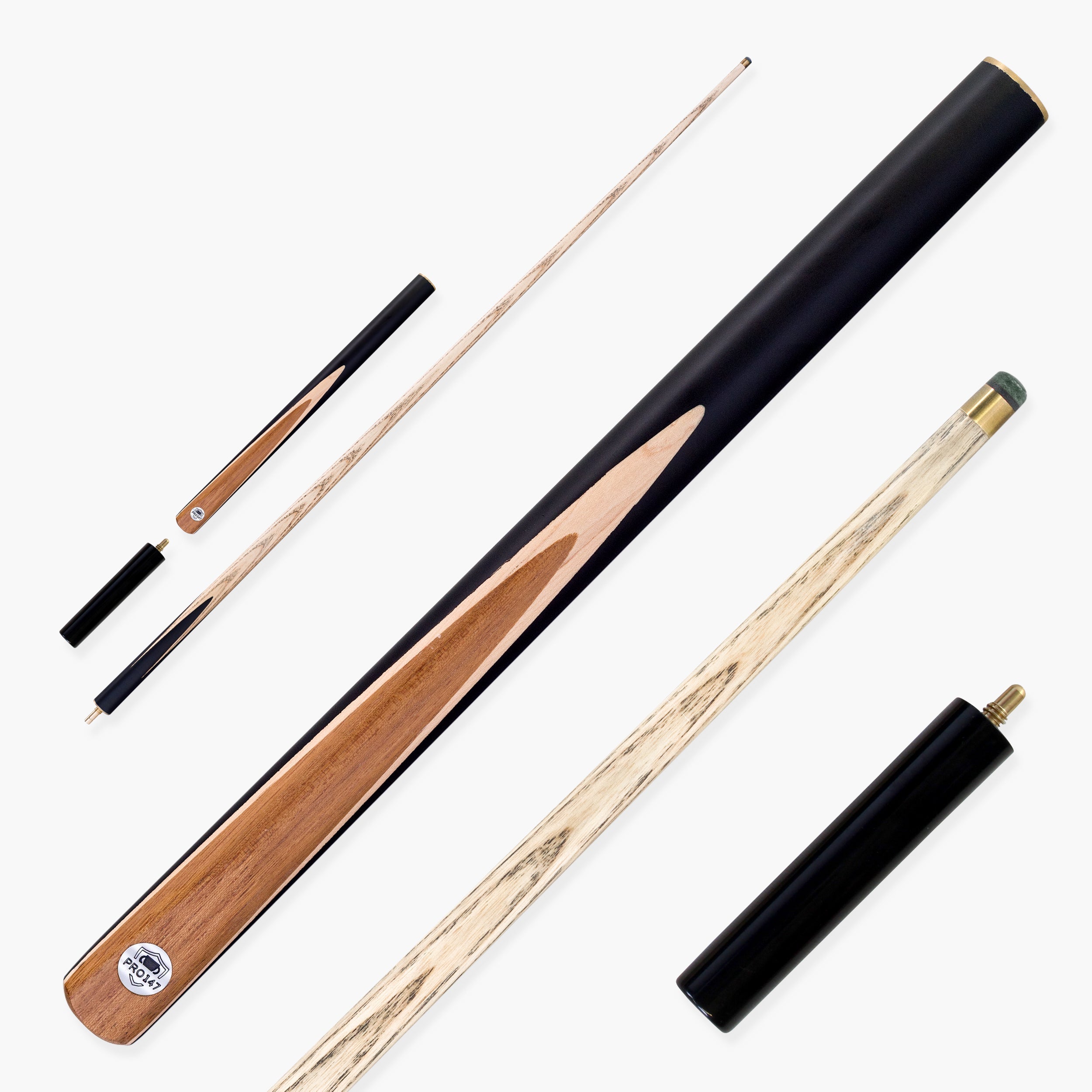 PRO147 Maple Flash 3/4 cue Cue + Case