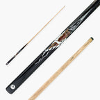 Kudos Flaming Tiger 57-inch one-piece pool cue Cue + Case