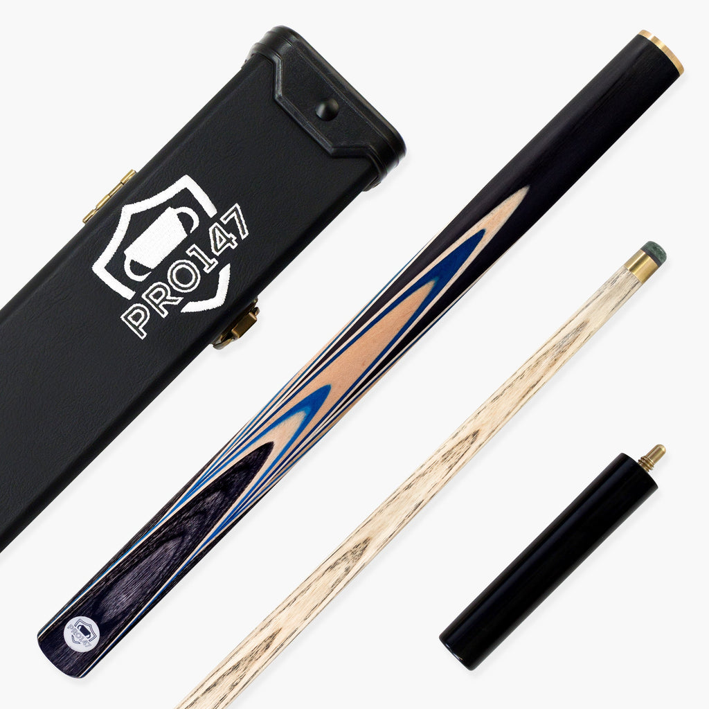 PRO147 Blue Pearl 3/4 cue and case set Cue + Case