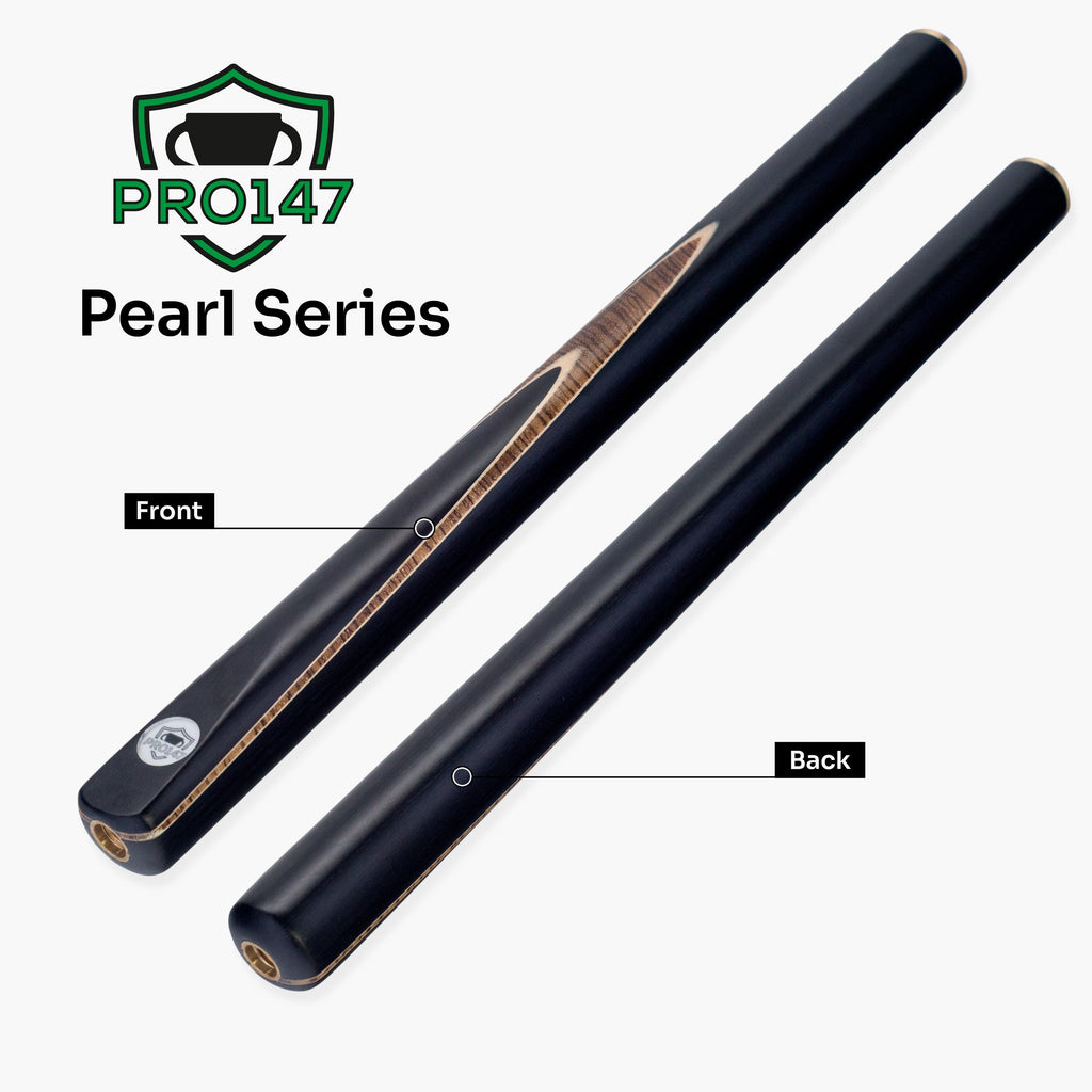 PRO147 Pearl Series Zebra 3/4 cue and case set Cue + Case