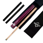 Kudos Purple Heart heavy weight 3/4 cue and case set Cue + Case