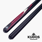Kudos Red Bullet 57-inch 2-piece cue Cue + Case
