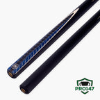 PRO147 Blue Dragon cue and case set Cue + Case