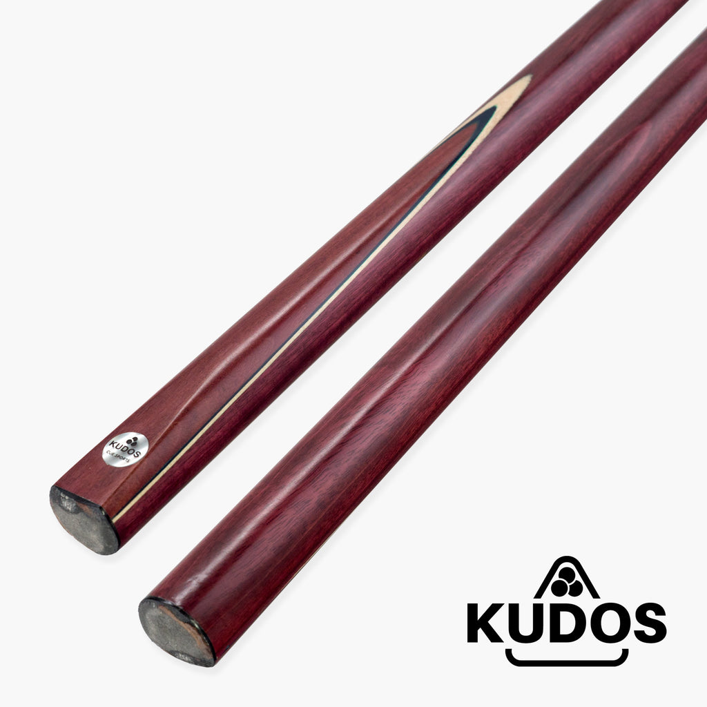 Kudos Purple Heart heavy weight 2-piece cue Cue + Case