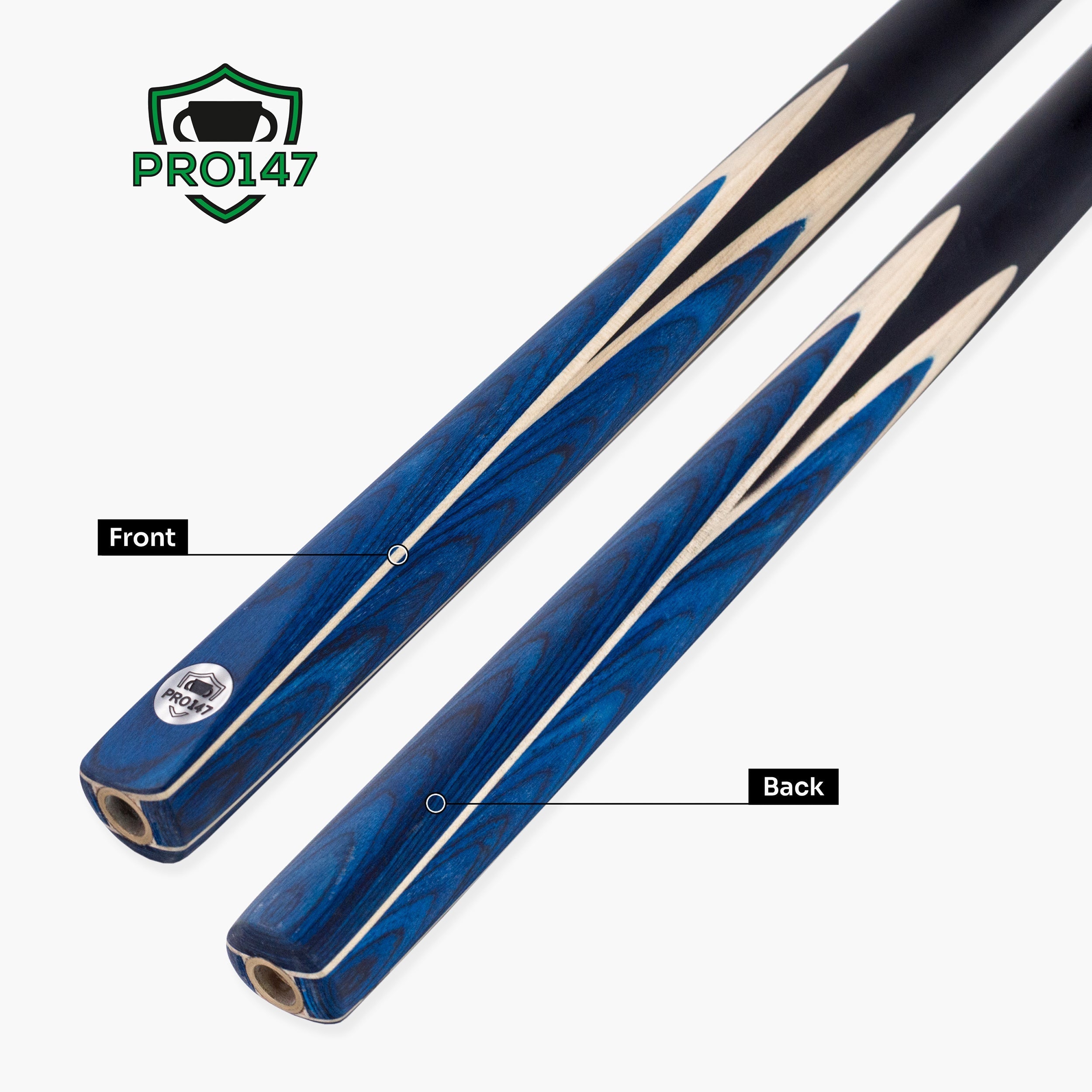 PRO147 Windsor 57-inch 2-piece cue Cue + Case