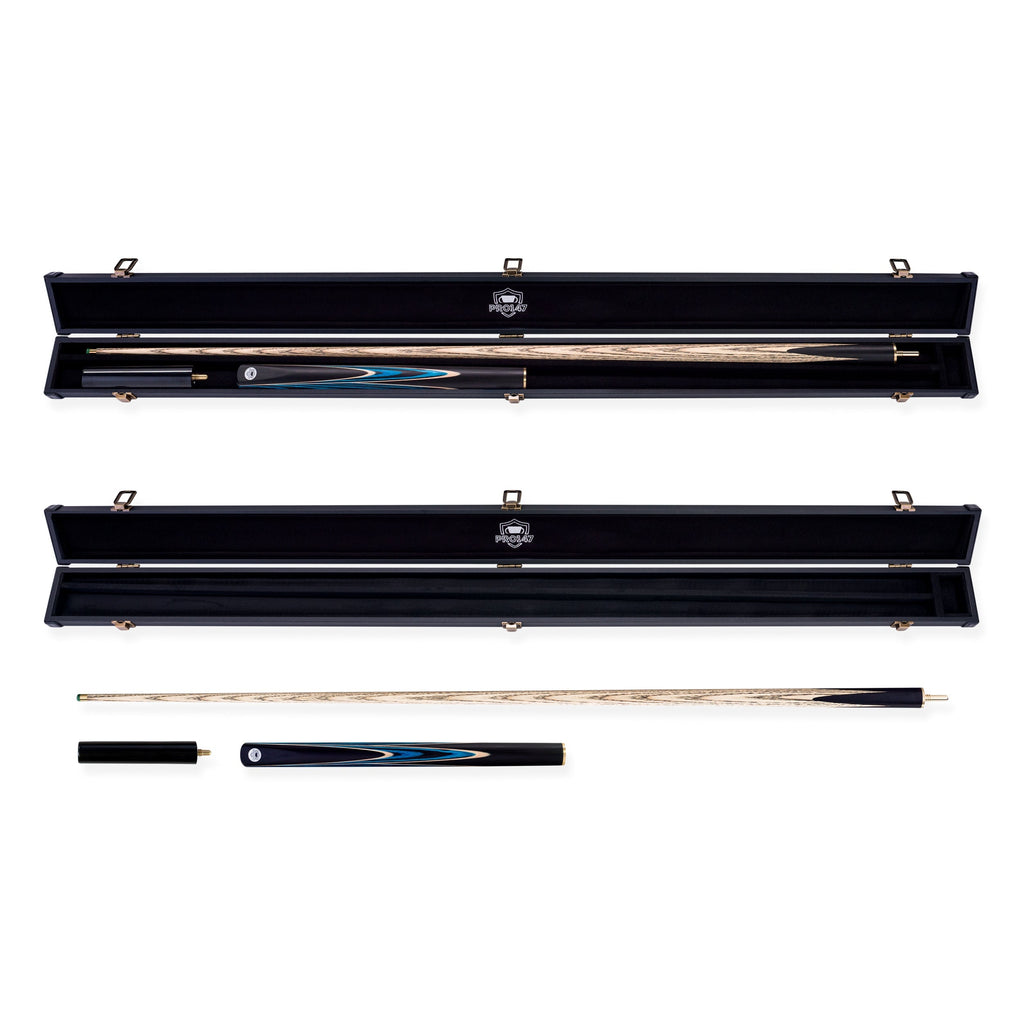 PRO147 Azure Pearl 3/4 cue and case set Cue + Case