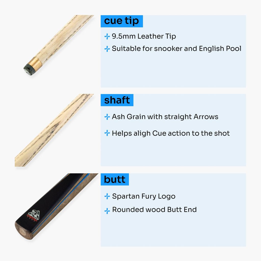 Spartan Fury Conquest 2-piece cue