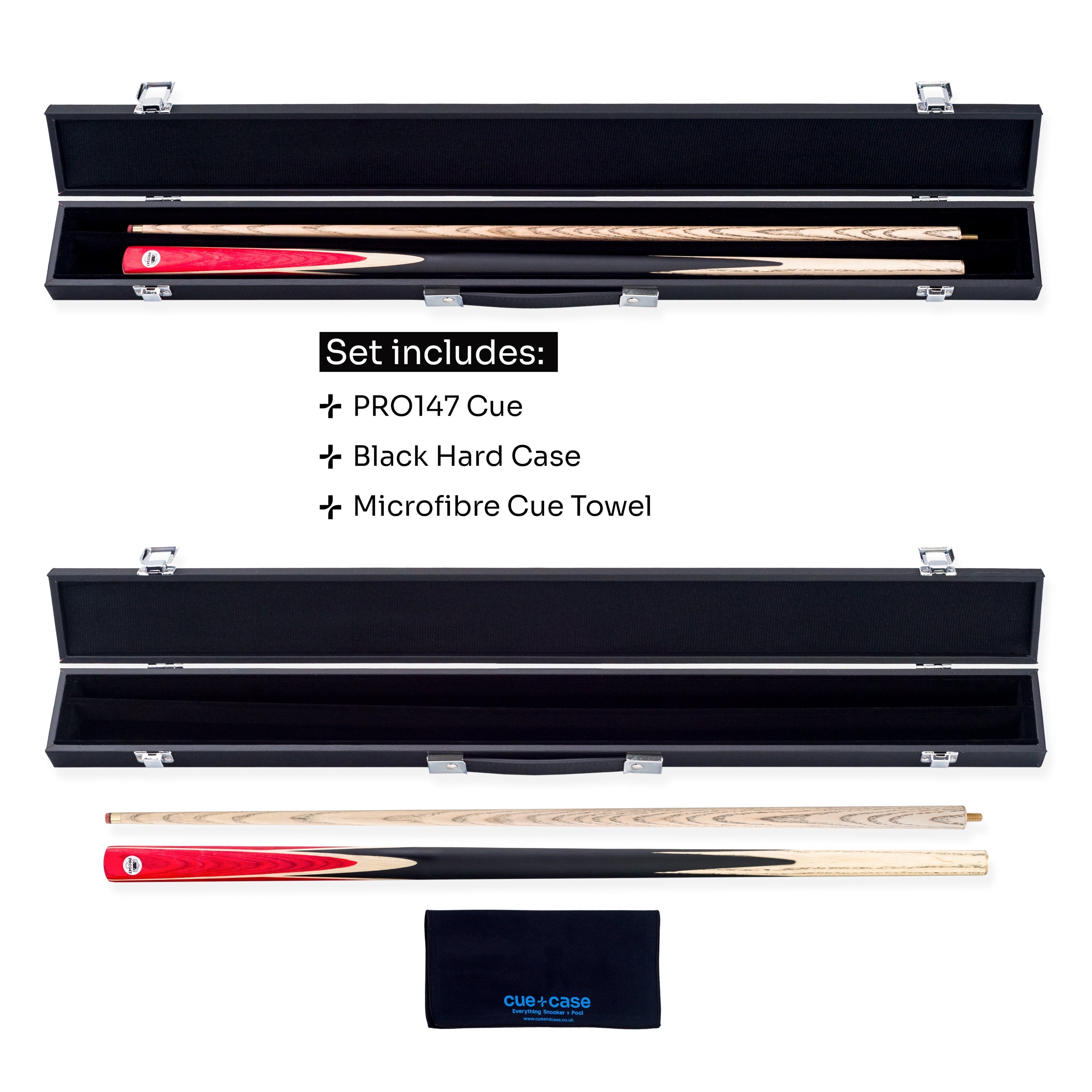 PRO147 Windsor cue and case set Cue + Case