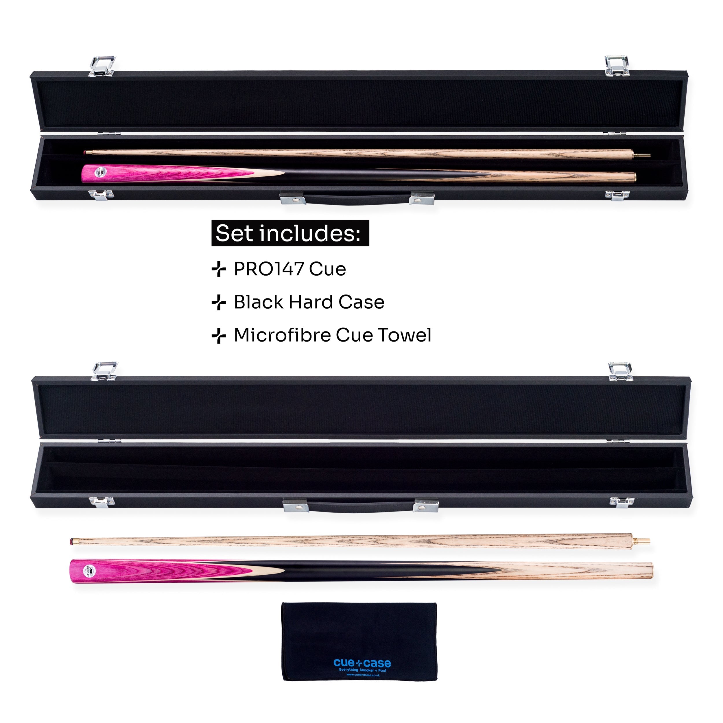 PRO147 Windsor cue and case set Cue + Case