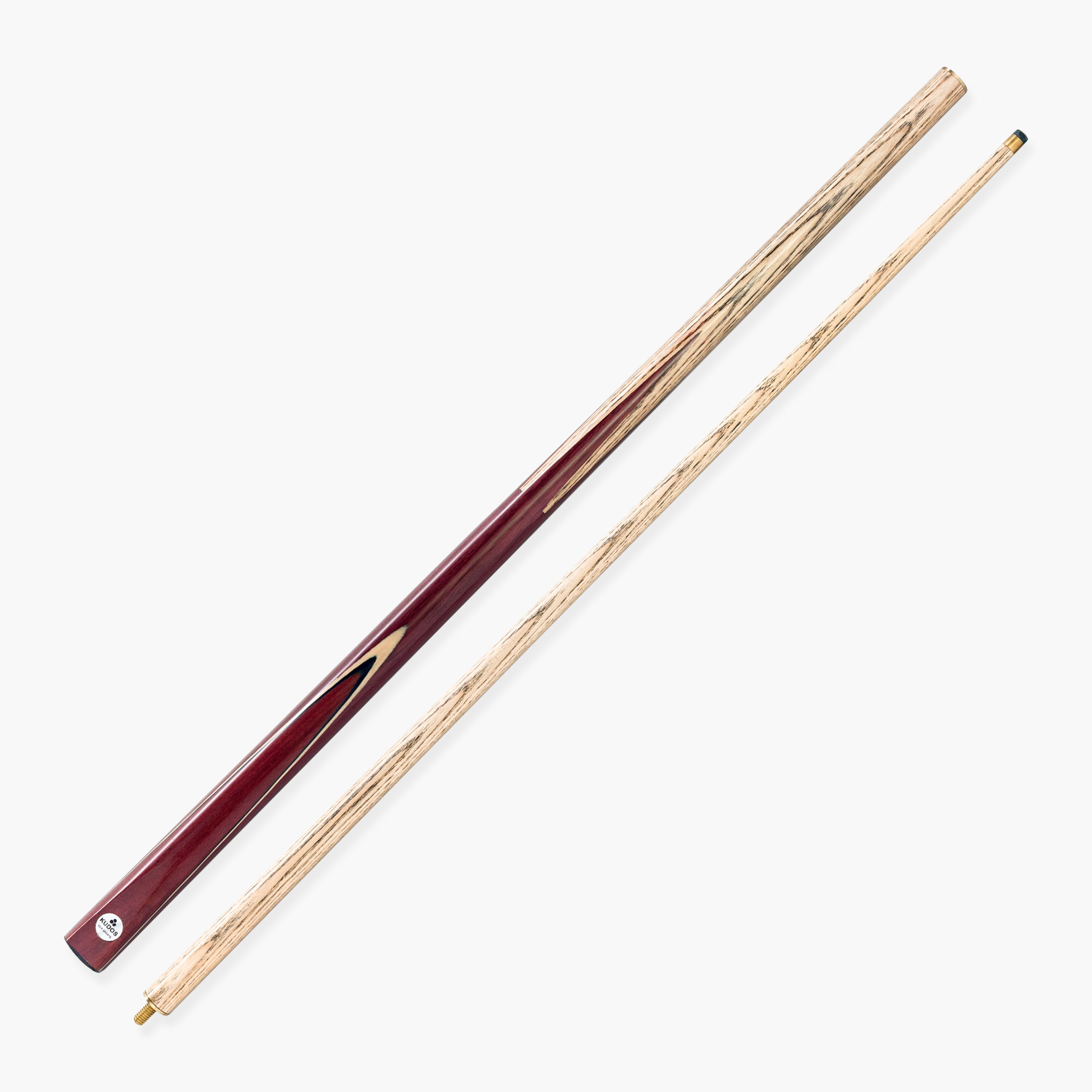Kudos Purple Heart heavy weight 2-piece cue Cue + Case