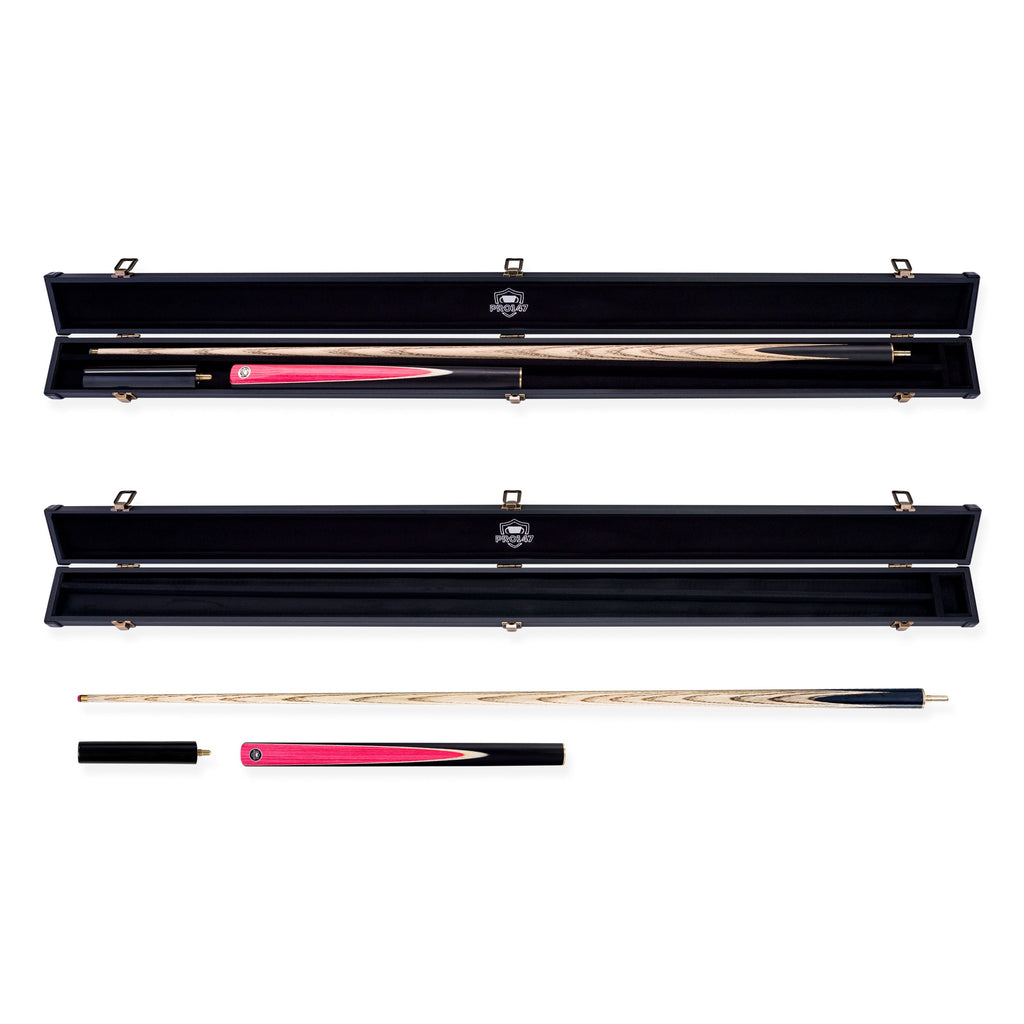 PRO147 Pink Pearl 3/4 cue and case set Cue + Case