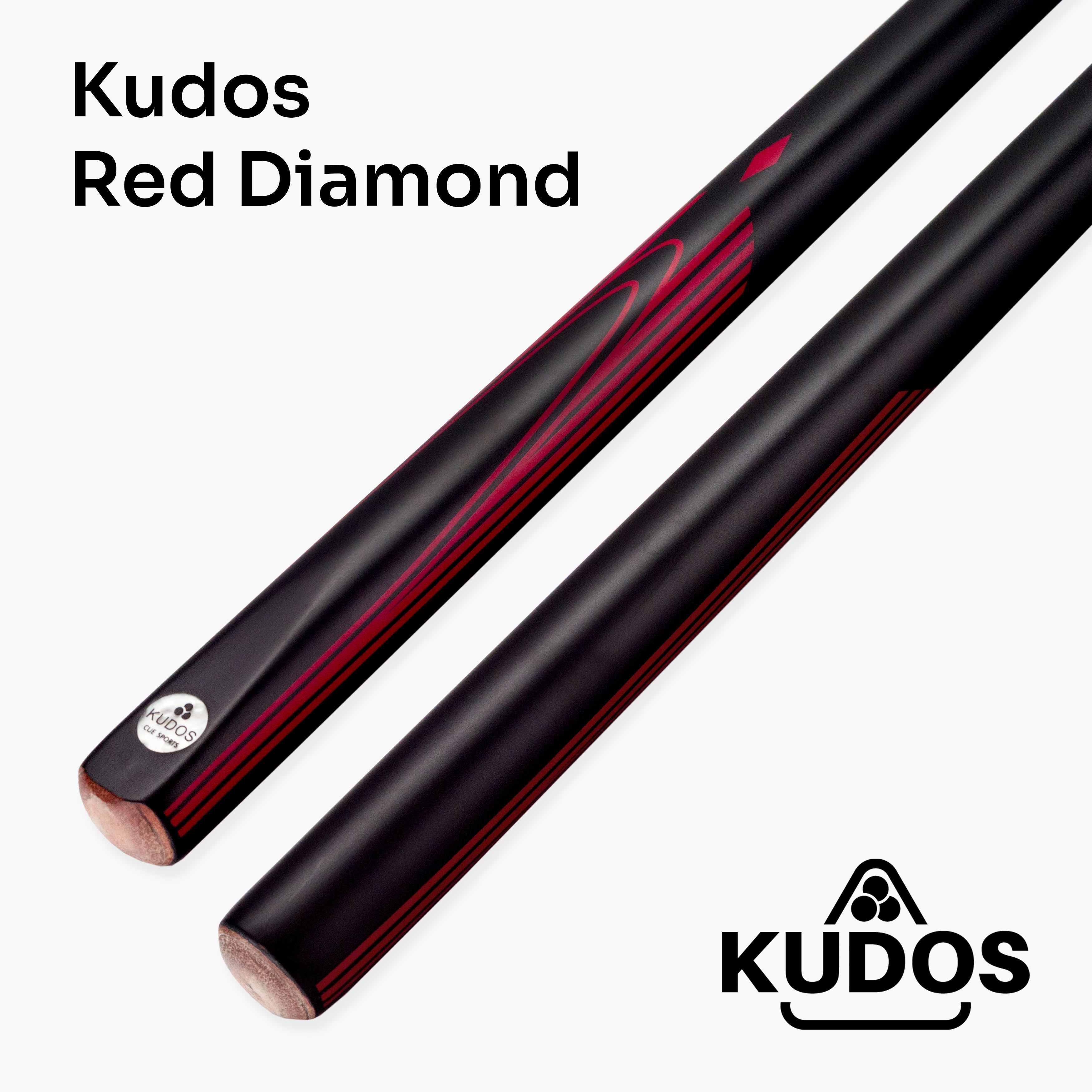Kudos Diamond 57-inch cue and soft case set Cue + Case