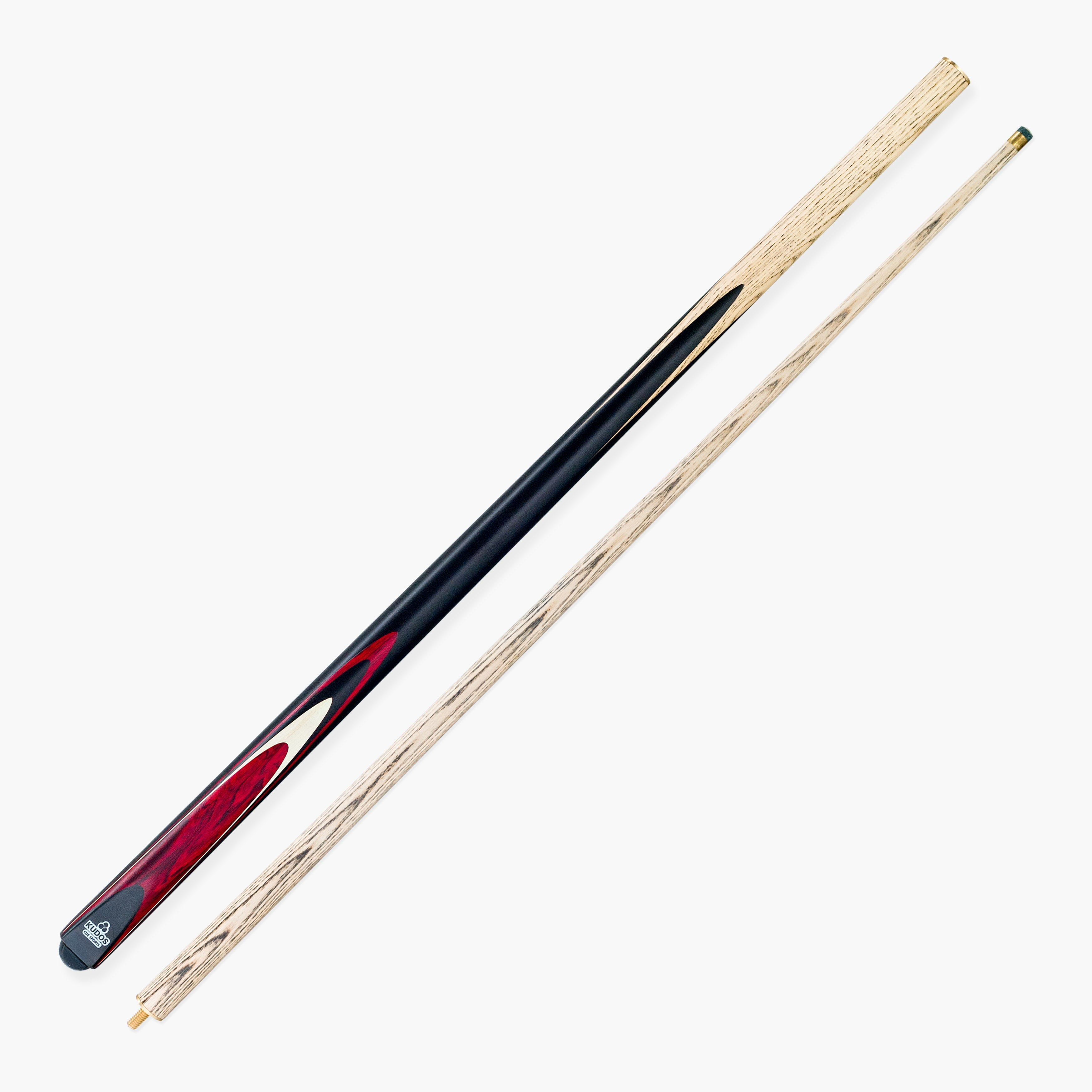 Kudos Red Bullet 57-inch 2-piece cue Cue + Case