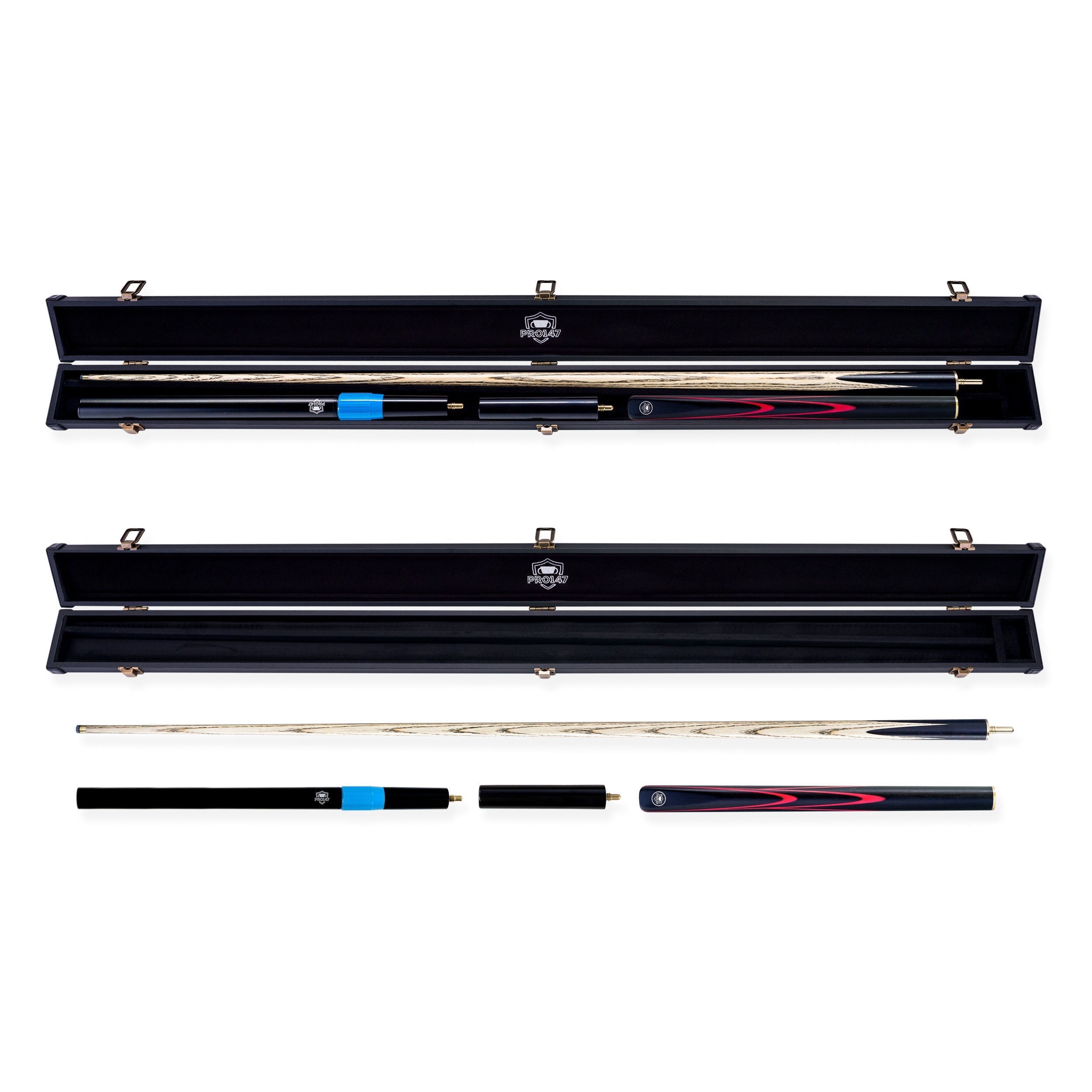 PRO147 Apollo 58-inch 3/4 cue and case set Cue + Case