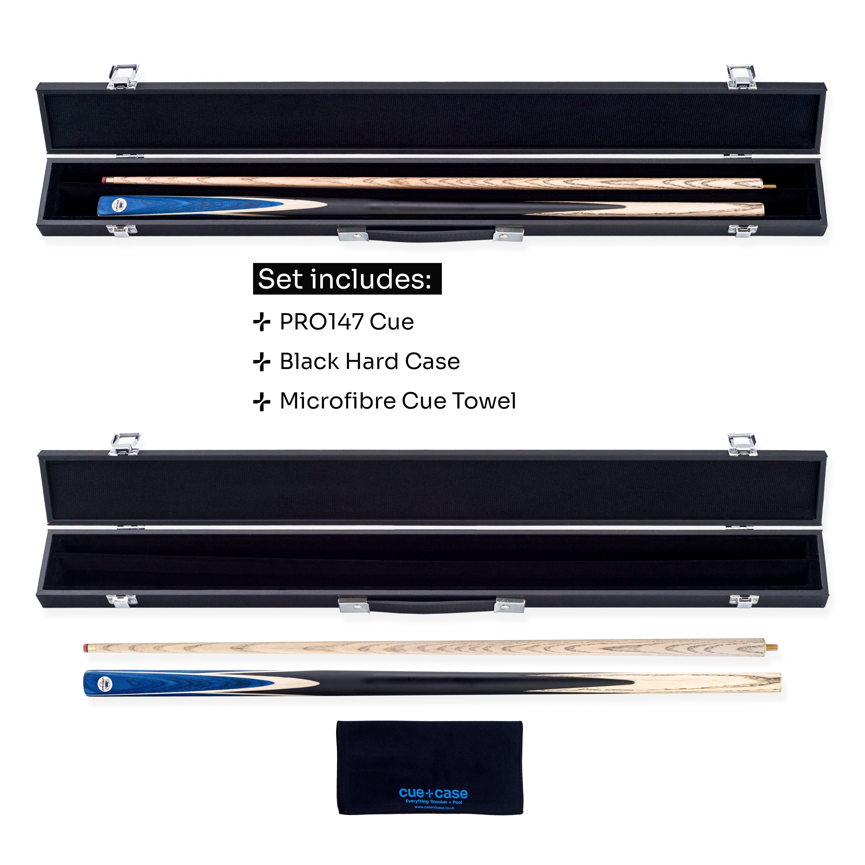PRO147 Windsor cue and case set Cue + Case