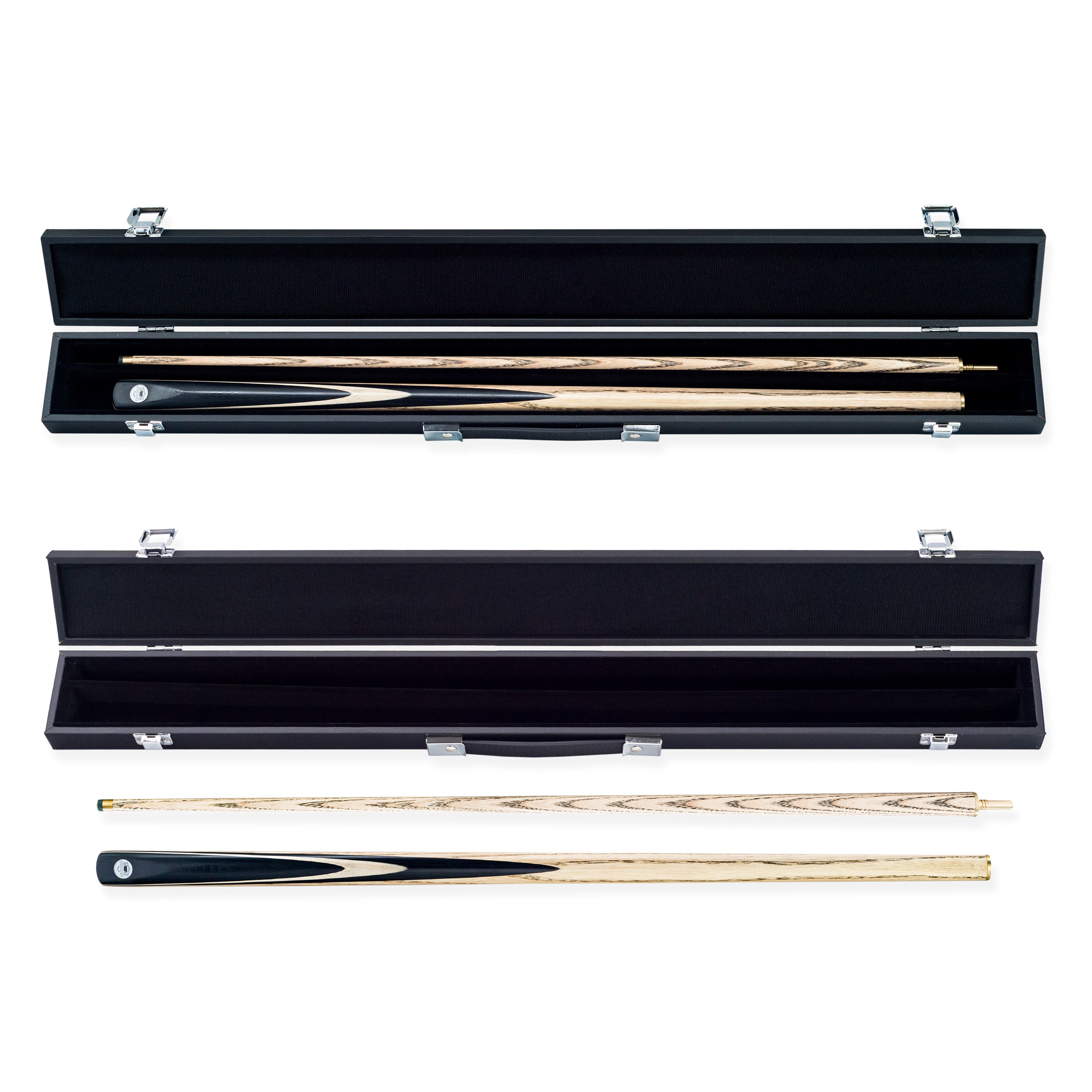 PRO147 Pro Match Ebony cue and case set Cue + Case