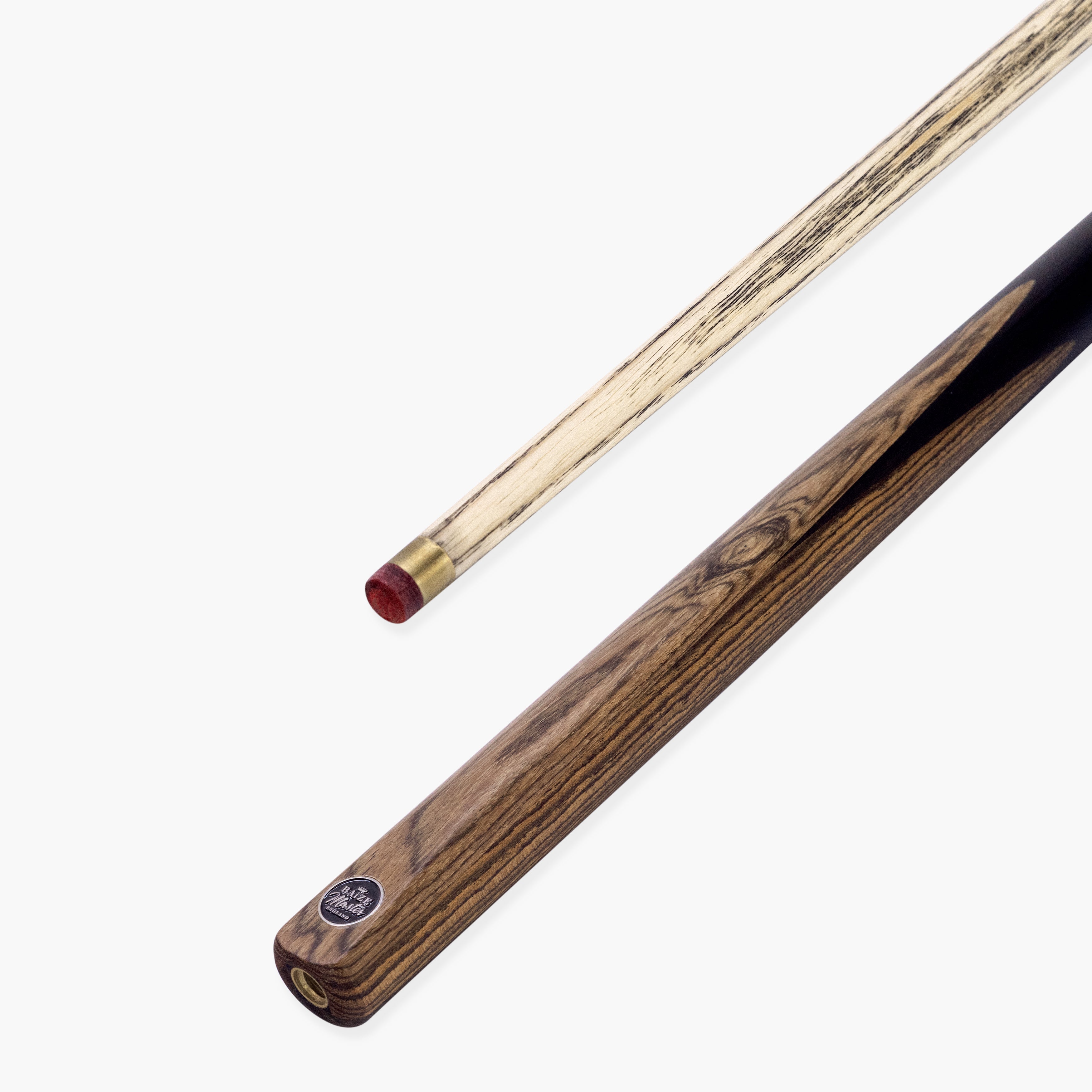 Baize Master Golden Sandalwood 57-inch cue - 9.5mm tip Cue + Case
