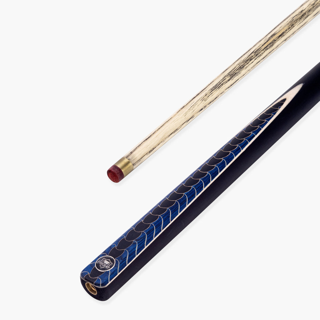 PRO147 Blue Dragon 57-inch 2-piece cue Cue + Case