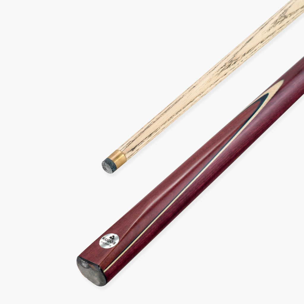 Kudos Purple Heart heavy weight 2-piece cue Cue + Case