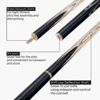 PRO147 Pearl Series Gold Burl 3/4 cue Cue + Case
