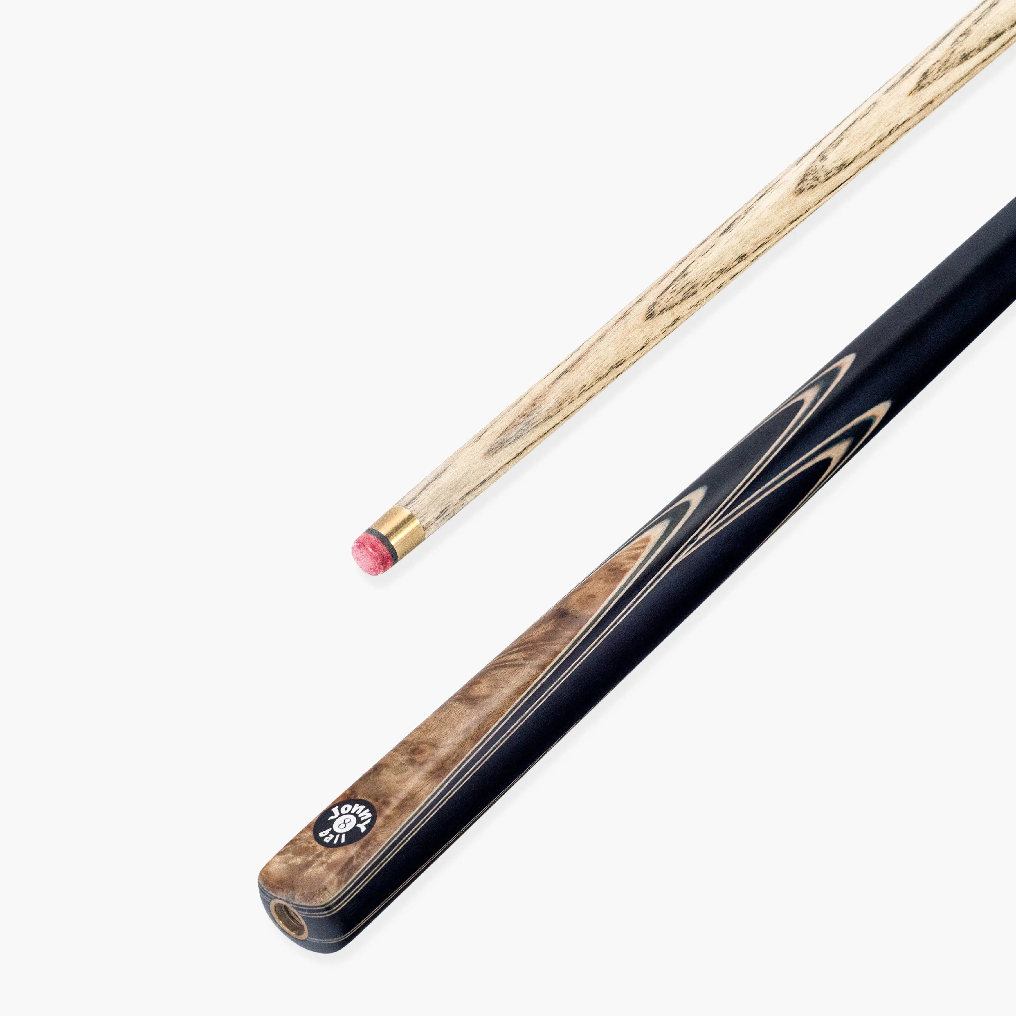 Jonny 8 Ball Pearl Series Gold Burl 57-inch 3/4 pool cue Cue + Case