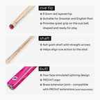 PRO147 Windsor cue and case set Cue + Case