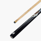 Kudos Flaming Tiger 57-inch one-piece pool cue Cue + Case