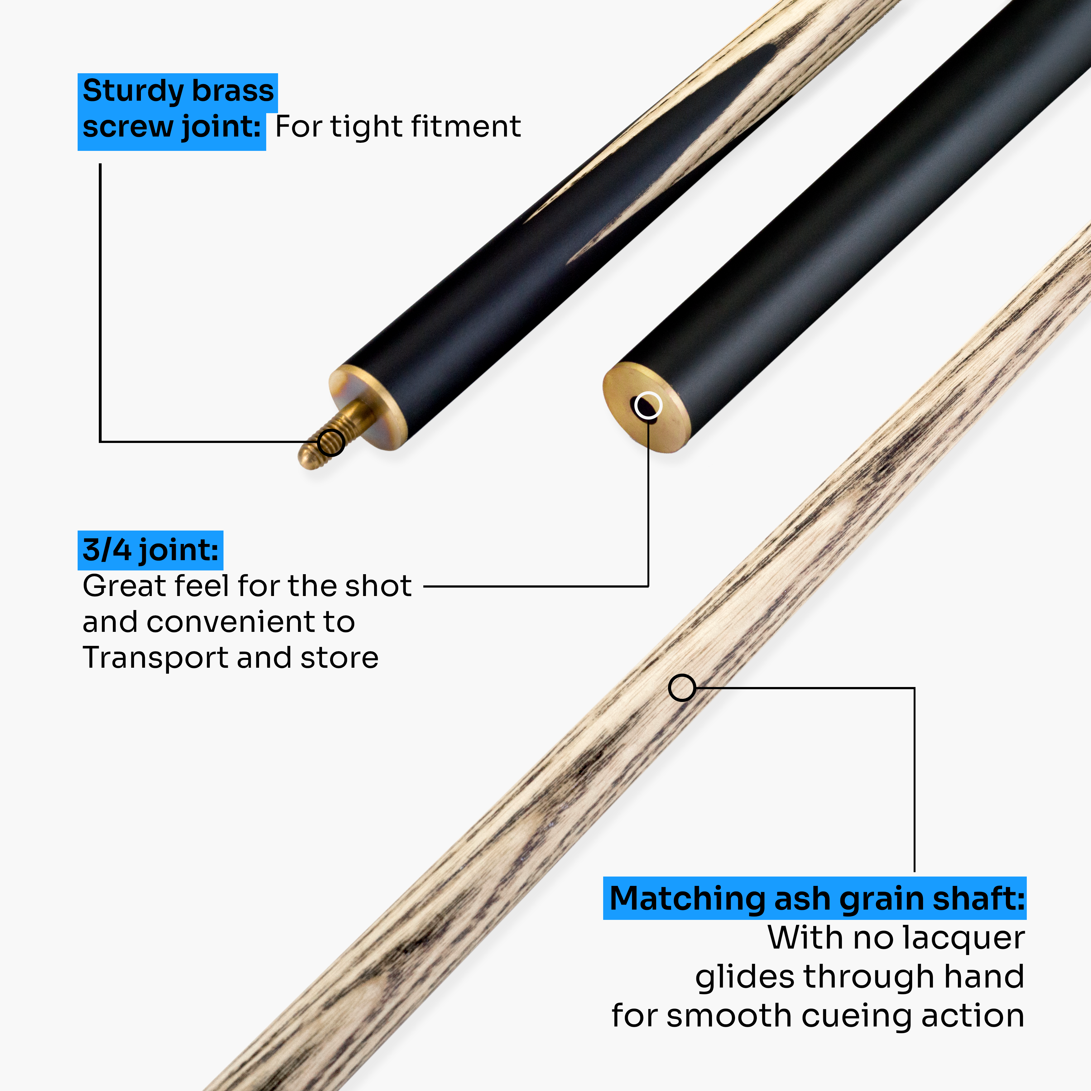 Spartan Fury Vanquish 57-inch 3/4 cue