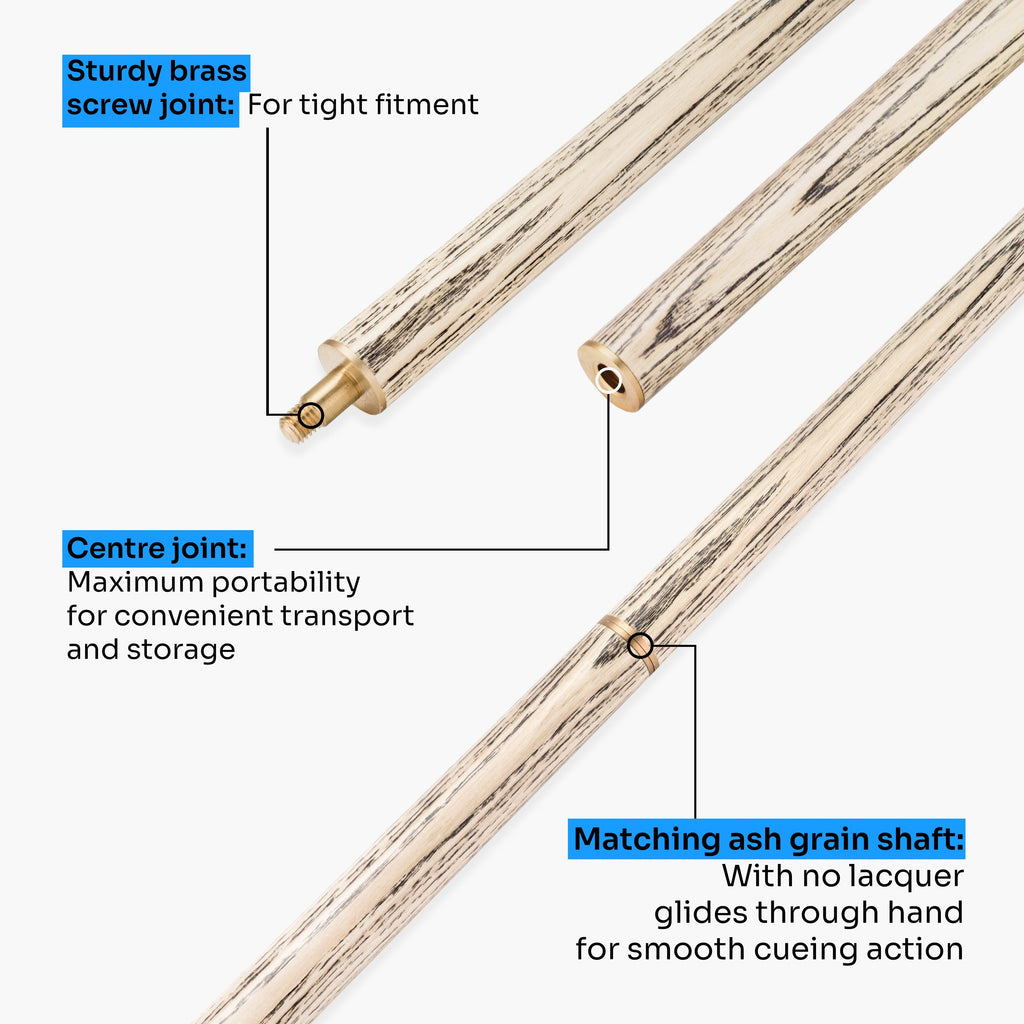 Kudos Diamond 57-inch 2-piece cue Cue + Case
