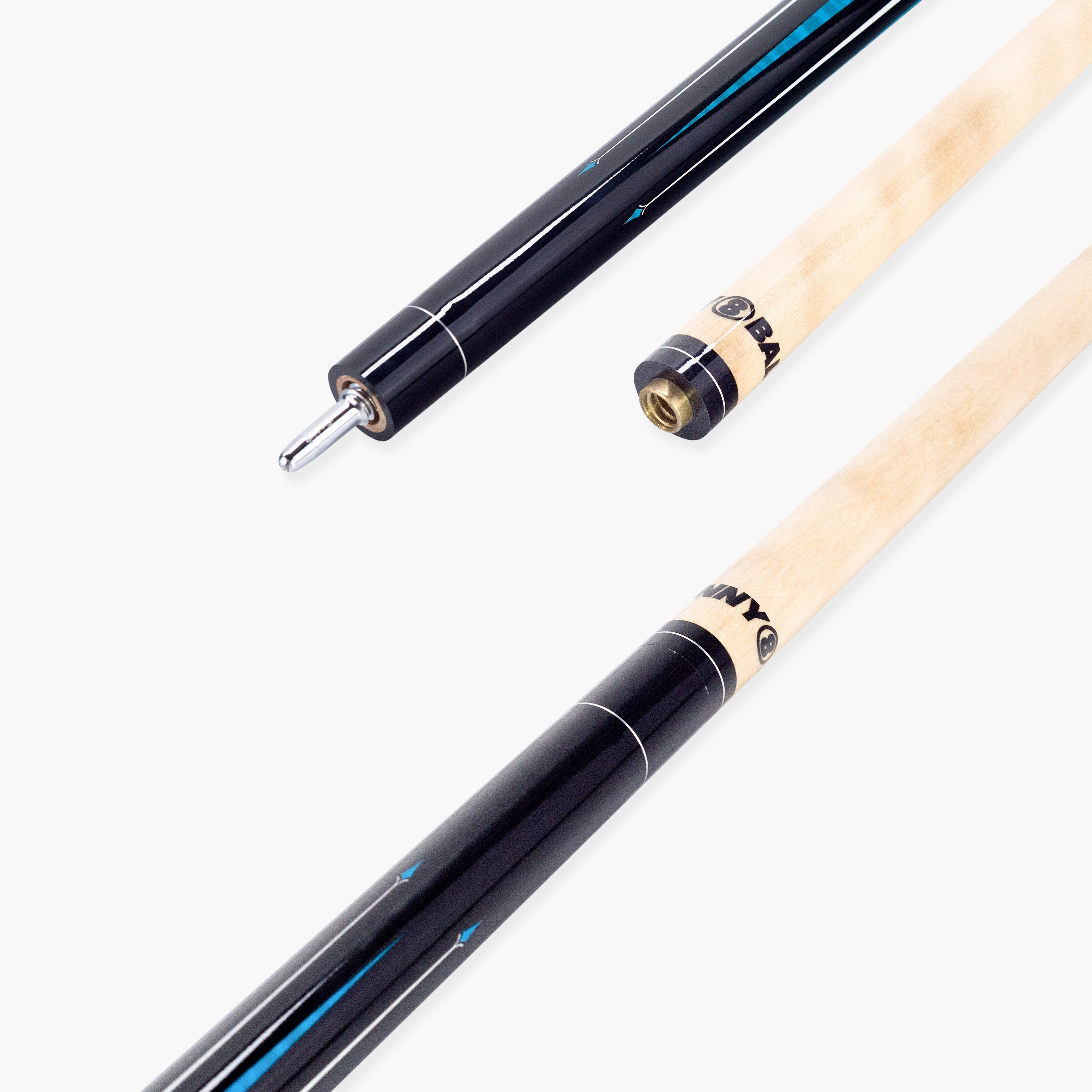 Jonny 8 Ball Harpoon 58-inch American pool cue Cue + Case