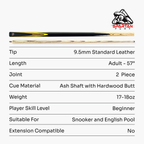 Spartan Fury Conquest 2-piece cue